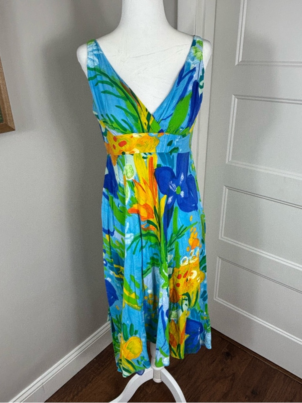 Jams World 50 Years Wonderland Tropical Floral Dress XS